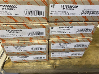 20x Weidmüller 1815550000 Steckverbinder ZP 2.5/1AN/9 | 9-polig | Neu & OVP2