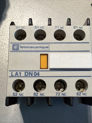 Telemecanique LA1DN04 Hilfskontaktblock 4Ö 4NC Schütz SPS PLC Schaltschrank Geb0