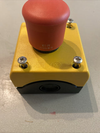  Eaton Moeller M22-PV/KC02/IY Not-Halt-Taster im Gehäuse – NEU & OVP 