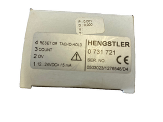 Hengstler Tico 731 Elektronischer Summierer – Art. Nr. 0731721 – NEU & OVP0