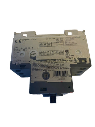 ABB MS116-1.6 Motorschutzschalter Auslöseklasse 10A 1.0 ... 1.6 A2