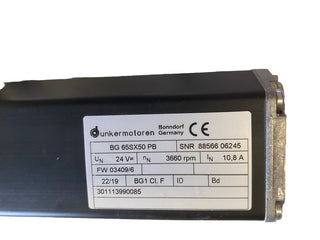 Dunkermotoren BG 65SX50 PB 24V 3660rpm Servomotor + SG 120 i=40 Getriebe10