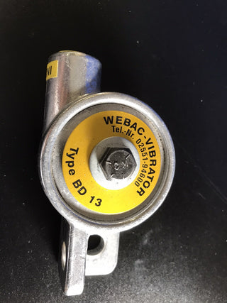 Webac BD 13 Pneumatischer Kugelvibrator – Druckluft Vibrator 20.500 U/min0