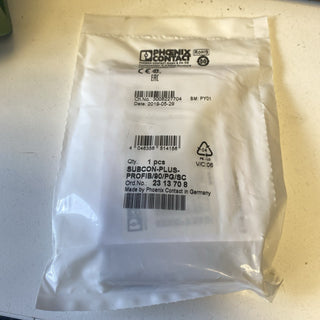 Phoenix Contact 2313708 SUBCON-PLUS-PROFIB/90/PG/SC PROFIBUS Stecker NEU & OVP