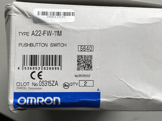 A22-FA-11M Tasterschalter OMRON 2 STK0