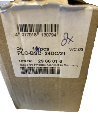 8x Phoenix Contact PLC-BSC-24DC/21 (2966016) – NEU1