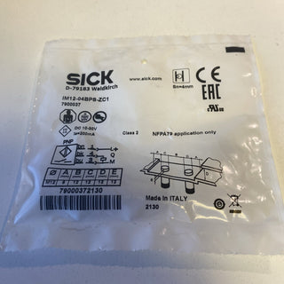 IM12-04BPS-ZC1 Sensor: induktiv Konf.Ausgänge: PNP / NO 0-4mm 10-30VDC M12 SICK0