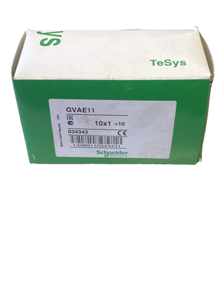 10x Schneider Electric GVAE11 Hilfsschalterblock TeSys Deca GV2/GV3 – NEU & OVP1