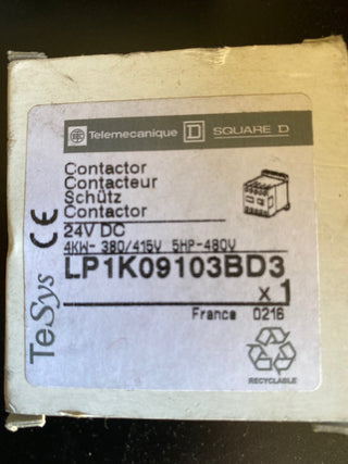 SCHNEIDER ELECTRIC LP1K09103BD3 TeSys K Minischütz Leistungsschütz 3-polig 9A 4k0