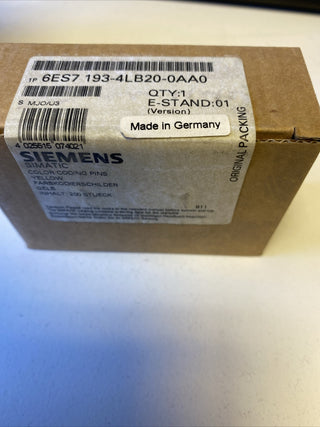 6ES7193-4LB20-0AA0 200 Farbkodierschilder für Terminalmodule der ET 200S und ET3
