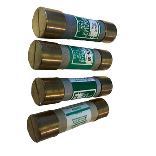 4x Bussmann REN-50 Super Lag erneuerbare Sicherung 50 Ampere 250 Volt - NEU3