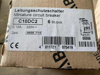 ABL Sursum C10DC2 Leitungsschutzschalter, Sicherungsautomat 220V1
