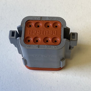 50x Deutsch DT Steckverbinder Set | 8-polig | Grau | Wasserdicht IP681