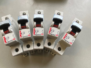 5er Set Legrand Lexic 06158 Sicherungsautomat B10 10A 1polig 6kA MCB Top0