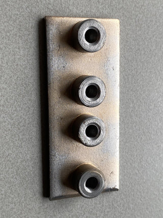 23x Parker APDA1X Doppel-Anschweißplatte Gr. 1 DIN 3015 – Neu (Sonstige)1