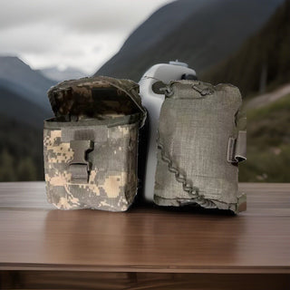 MOLLE Pouch ACU Digital Camouflage Erste Hilfe Tasche leer geb1