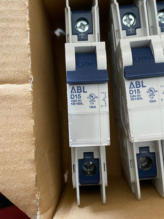 ABL D15 1D15DL Leitungsschutzschalter 125V DC NEU0