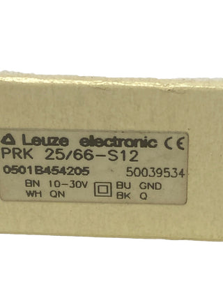 Leuze 50039534  Infrarot  Reflexionslichtschranke   Leuze PRK 25/66-S122