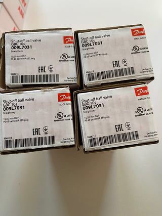 Danfoss Kugelabsperrventil 45bar GBC10s 10mm Lot ohne Schrader 009L70312