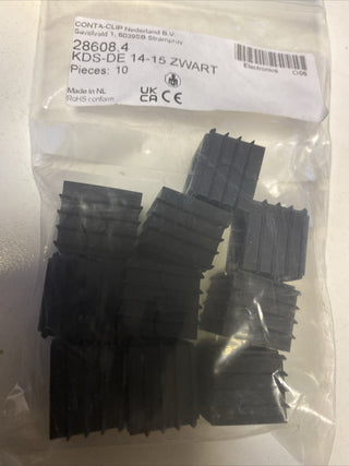 CONTA-CLIP KDS-DE 14-15 Dichtelement schwarz Kabeldurchführung neu0