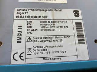 Tonfunk BMCU 2 Biometric Multi-Capture Unit MoPad SES602501023 | Zutrittskontrol9