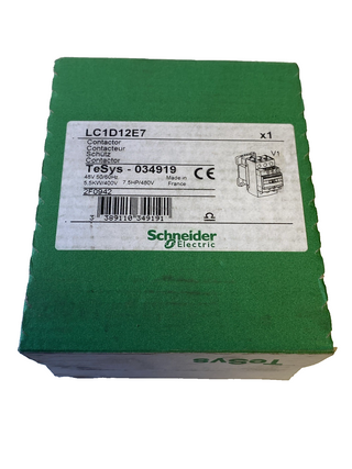 Schneider Electric TeSys D Leistungsschütz LC1D12E7 – NEU & OVP1