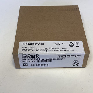 ReeR MOSAIC – MI8 | Erweiterungseinheiten für M1-Sicherheits-SPSen – 11000200