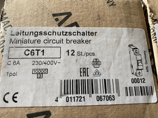 ABL Sursum C6T1 Leitungsschutzschalter, Sicherungsautomat 230/400V1