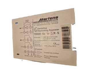Martens TS500-Ex-ia-2R-5 Trennschaltverstärker 2-Kanal 24V DC | Gebraucht0