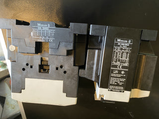 Moeller DIL3M80 Leistungsschütz + Z5 Motorschutzrelais + 11S Hilfsschalter geb5