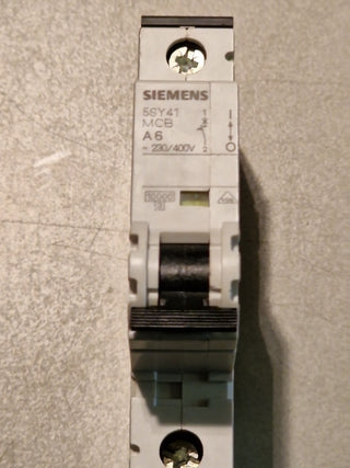 2xSiemens 5SY41 MCB A6#110