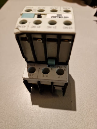 Siemens Sirius 3RT1025-1B..4 Schütz + 3RH1921-1HA22 Hilfsschalterblock Top Gebr.2