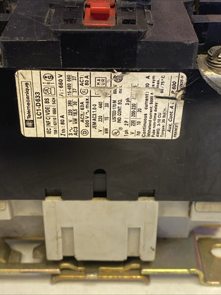 2x Telemecanique LC1-D633 Leistungsschütz | 3-polig | 63A/80A | Gebraucht2