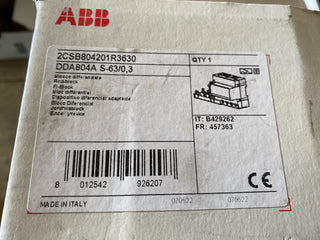 ABB Stotz S&J FI-Block DDA804A-63/0,3 (1er)2