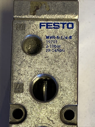 FESTO MVH-5-1/4-B-VI Magnetventil | 5/2-Wege | G1/4" | 2-10 bar | MPN2