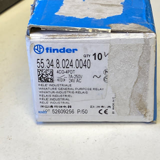 10x Finder 55.34.8.024.0040 Miniatur-Industrierelais – NEU & OVP1