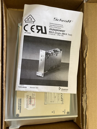 nVent Schroff Maxpower MAX 124 | 19" Netzteil 24V / 100W | 131001051