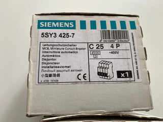 Siemens SENTRON Leitungsschutzschalter 5SY3425-7 – NEU & OVP0