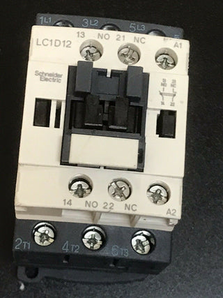 Schneider Electric LC1D12P7 Leistungsschütz | 230V AC | 12A (Motor) / 25A (AC-1)0