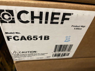 Chief FCA651B Fusion Medium CPU / Media Player Halterung – Schwarz0