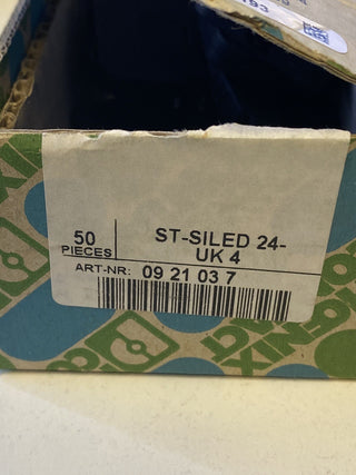 19x Sicherungsstecker ST-SILED 24-UK 4 0921037 Phoenix Contact2