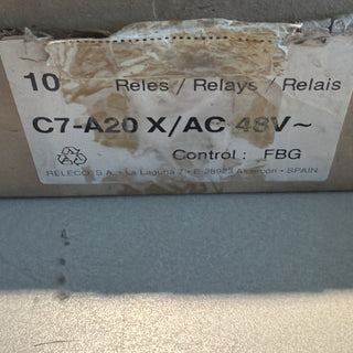 8X Comat Releco C7-A20X Relais 8 Pin 48V AC Teilenr. C7-A20X-0