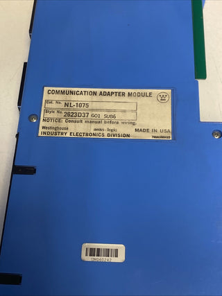Westinghouse NL-1075 Communication Adapter Module – Gebraucht – [Zustand, z.B. G2