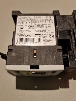 Siemens 3RV1021-4BA10 Used UMP+3RT1016-1BB414