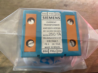 Siemens 4NC5223-0CE20 Aufsteckstromwandler 250A / 1A 5VA Kl. 10