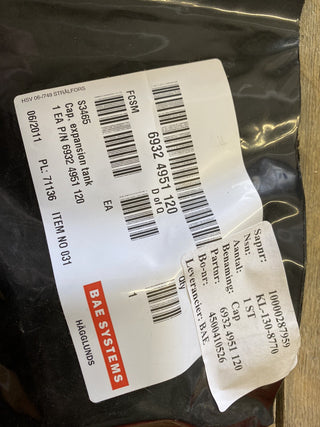 Neuer Original Volvo Penta Ausgleichsbehälterdeckel (Teilenummer 1674083 oder 824