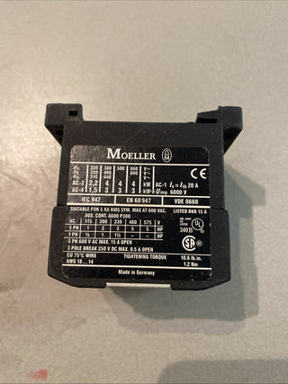 Eaton Moeller DILR40 Hilfsschütz 110V/120V AC 4NO | NEU & OVP