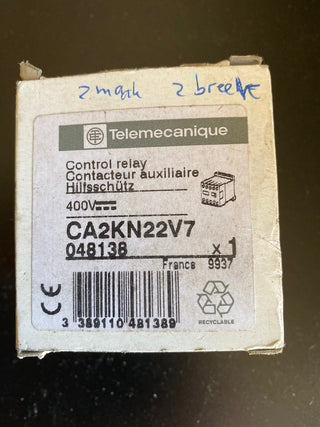 SCHNEIDER ELECTRIC CA2KN22V7 TeSys K Hilfsschütz Steuerrelais 2 NO + 2 NC 10A 400