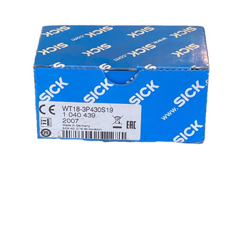 SICK WT18-3P430S19 Reflexions-Lichttaster (1040439) – NEU & OVP0