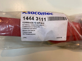 Socomec 14443111 Externer Frontgriff I-0 Typ S4 Rot/Gelb IP650